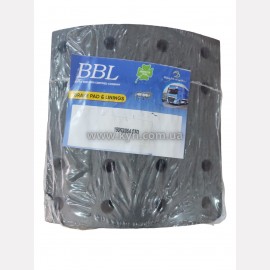 Накладки гальмівні / Bova,DAF/  к-т 8ШТ (19063/19064) STD