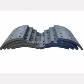 Накладки гальмівні / Crane Fruehavf , SMB , Trailor/ к-т 8ШТ (19557/ 606) R1