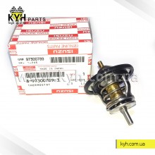 Термостат Богдан 82*С с уплотнительной резинкой  /ISUZU-ОРИГИНАЛ/