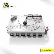 Пічка салону Богдан,Еталон у зборі 24В /6 виходів/